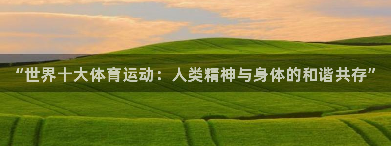 3377体育官网下载招商电话号码是多少：“世界十大体育运动：