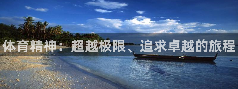 注册3377体育官方正版app：体育精神：超越极限、