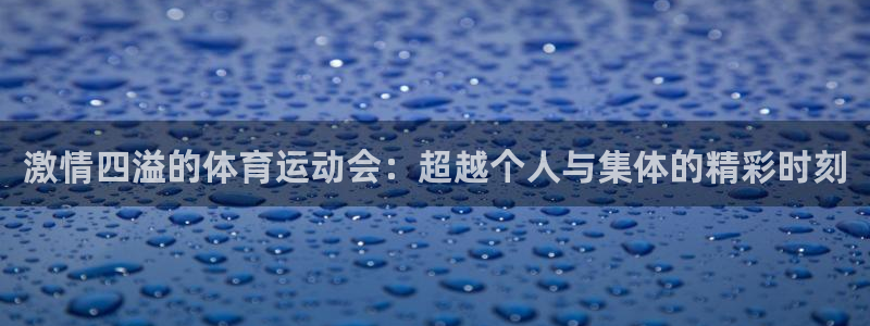 3377体育官网下载招商电话是多少啊：激情四溢的体育运动会：